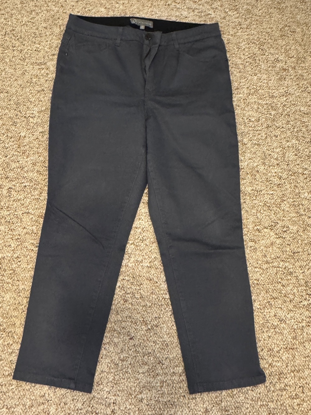 Wit & Wisdom Navy Straight Leg Pants